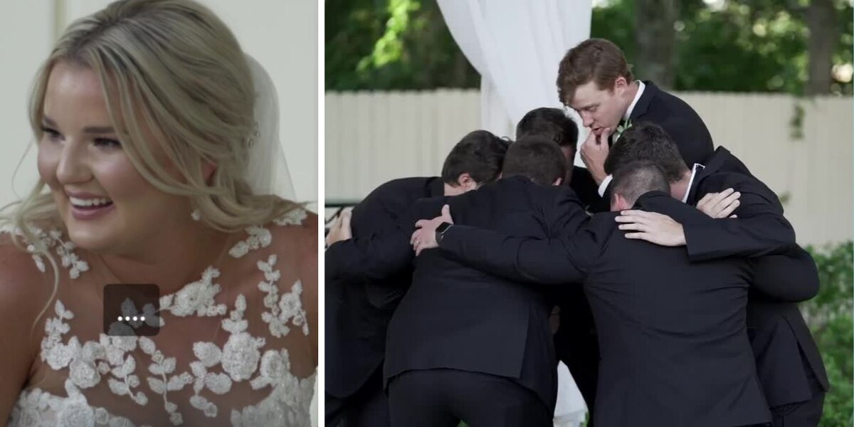 WATCH: Louisiana groom huddles with groomsmen before saying ‘I do’